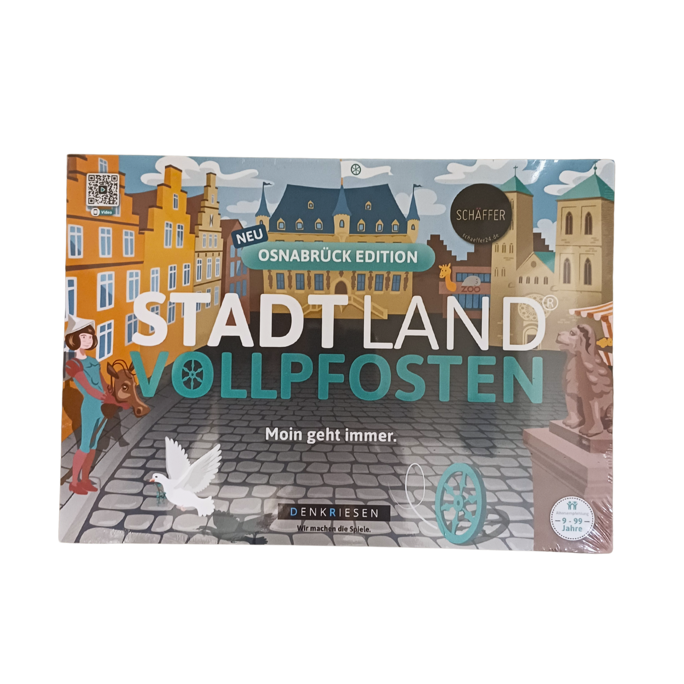 Spiel: "STADT LAND VOLLPFOSTEN® - OSNABRÜCK EDITION "Moin"